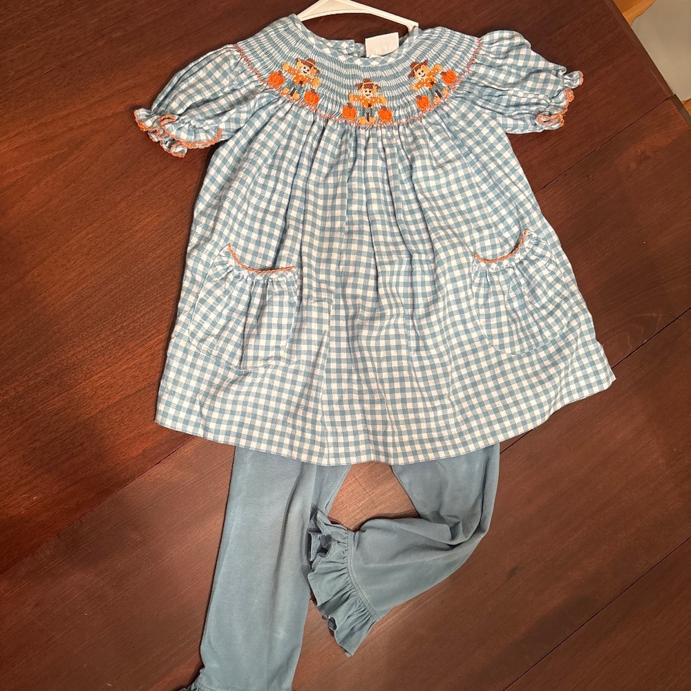 Delaney Girls Fall Dress